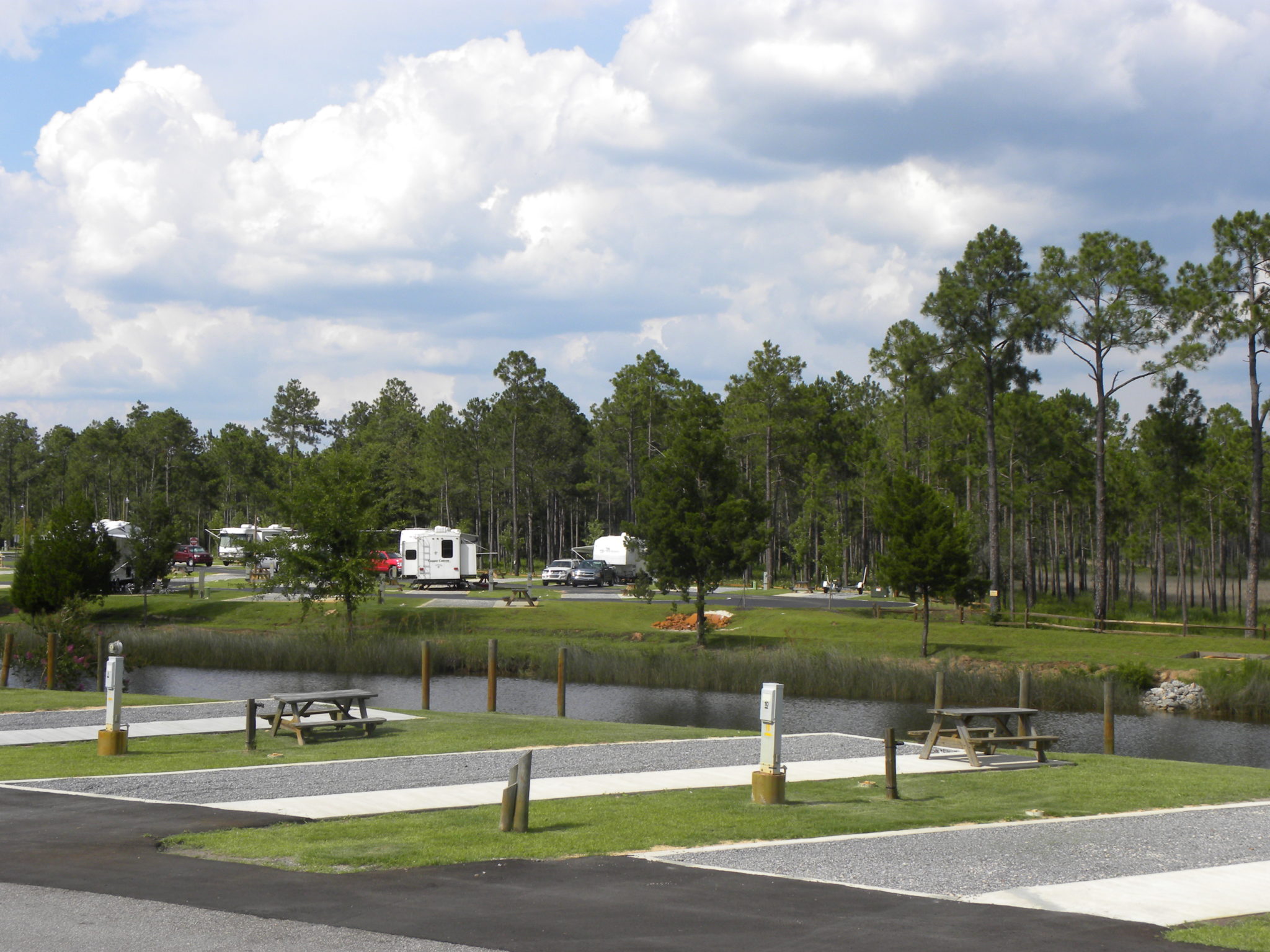 Waterfront RV parks in Pensacola