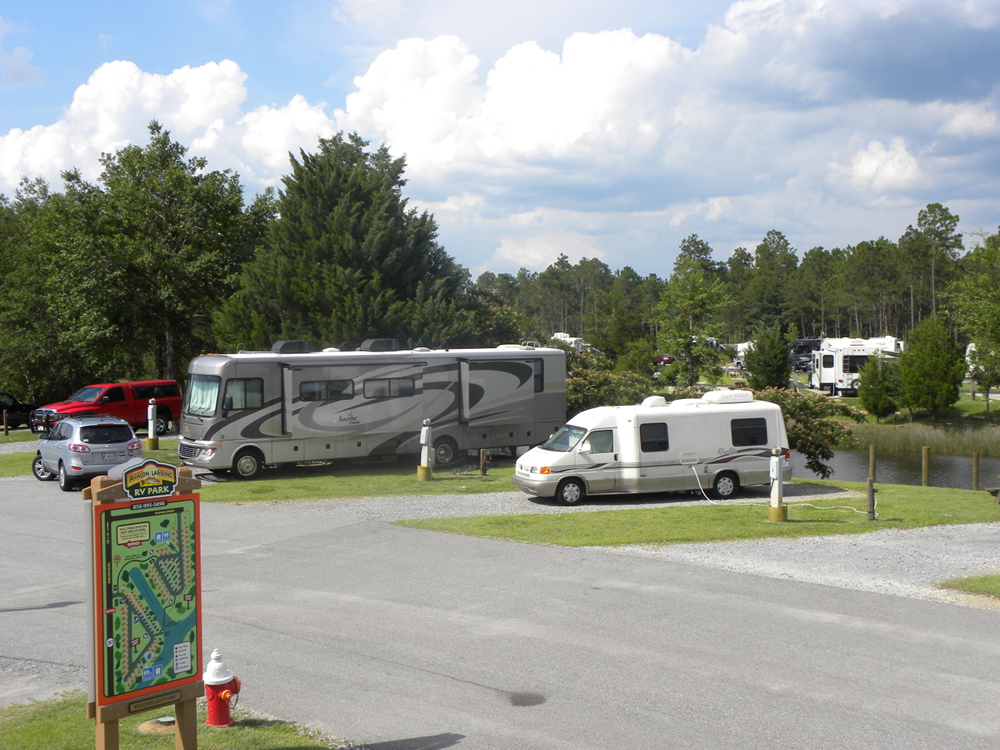 off-water RV sites